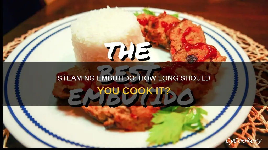 how long to cook embutido in steamer