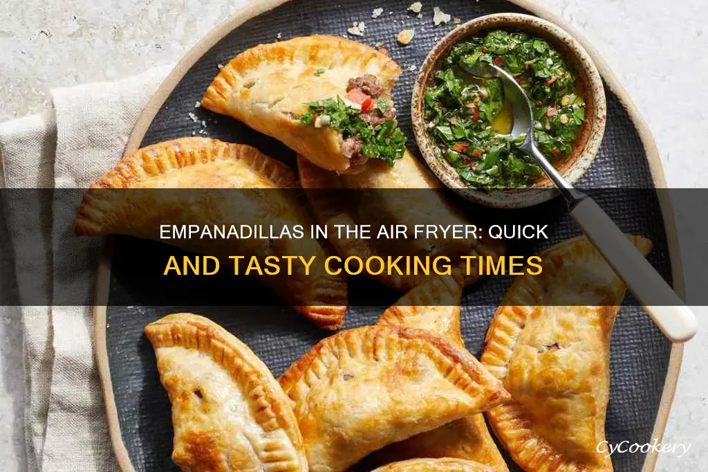 how long to cook empanadillas in an air fryer