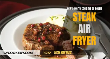 Air Fryer Eye of Round Steak: Cooking Time Perfection