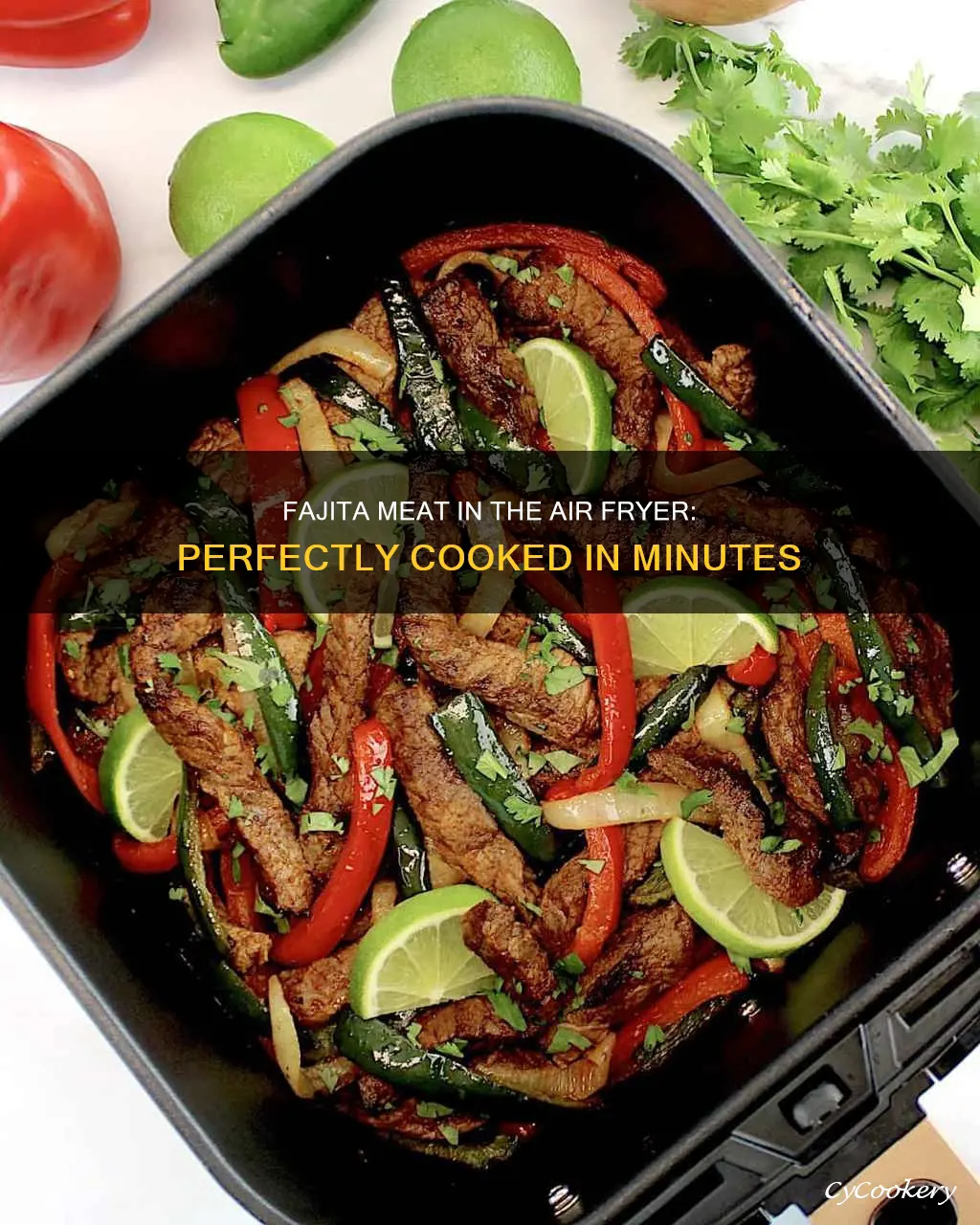 how long to cook fajita meat in air fryer