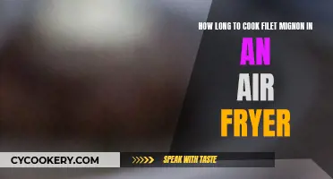 Air-Fryer Filet Mignon: Perfect Timing for Tender Steak