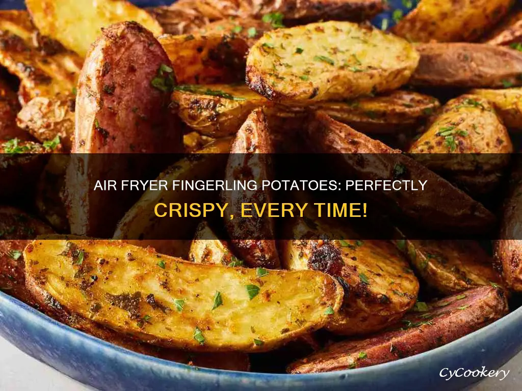 how long to cook fingerling potatoes in air fryer