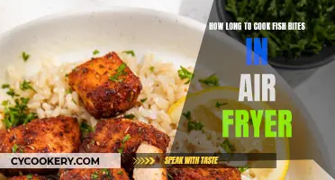 Crispy Fish Bites: Air Fryer Cooking Time Guide