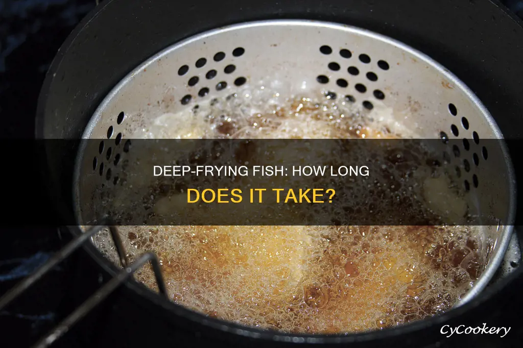 how long to cook fish in a deep fat fryer