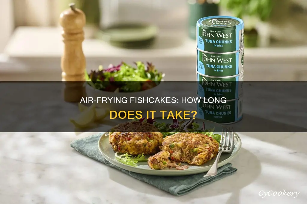 how long to cook fishcakes in air fryer