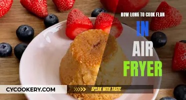Air-Fried Flan: Perfect Timing for a Tasty Treat