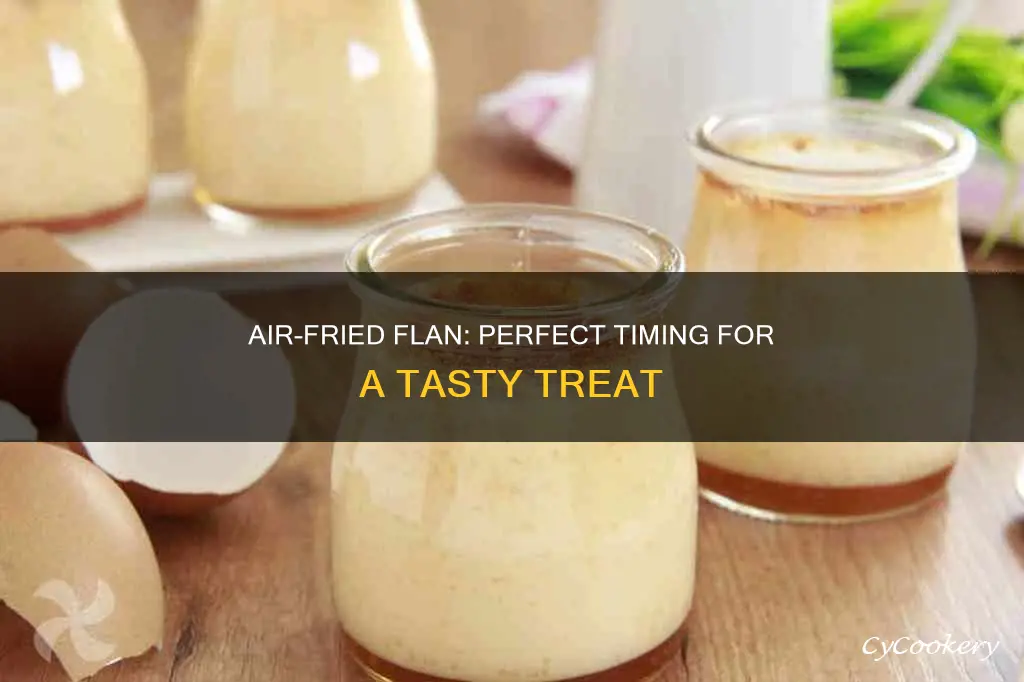 how long to cook flan in air fryer