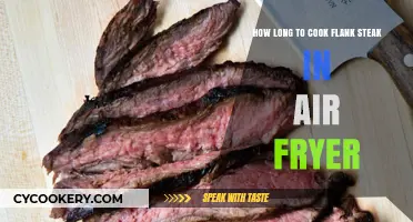 Flank Steak Perfection: Air Fryer Cooking Time Guide