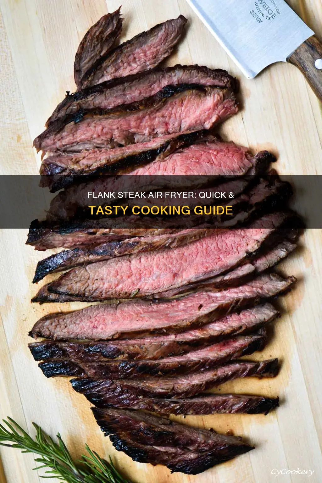 how long to cook flank steak in an air fryer