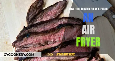 Air Fryer Flank Steak: Cooking Time Perfection