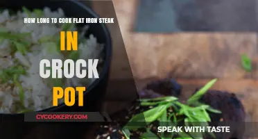 Crock Pot Flat Iron Steak: Cooking Time Perfection