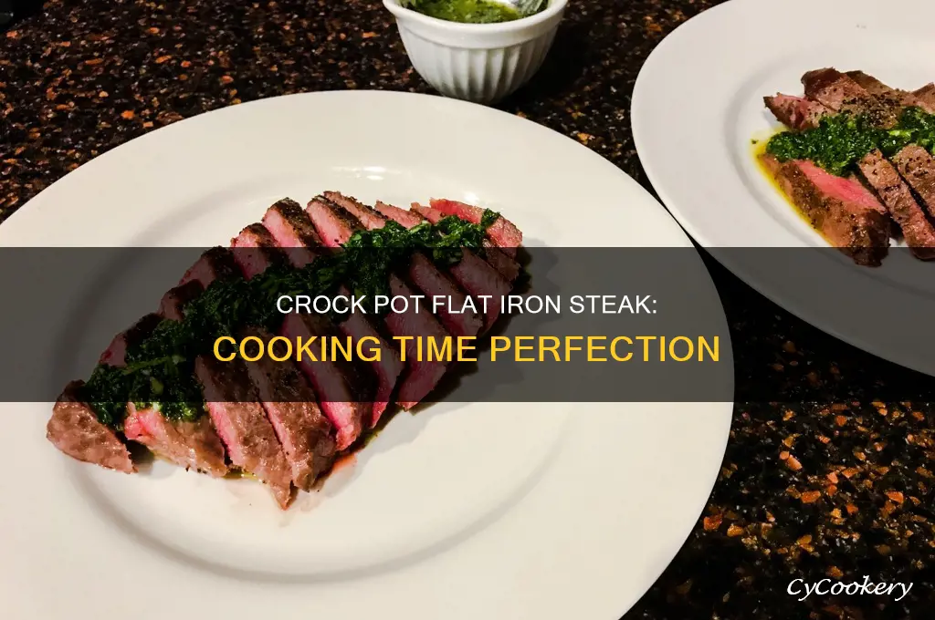 how long to cook flat iron steak in crock pot