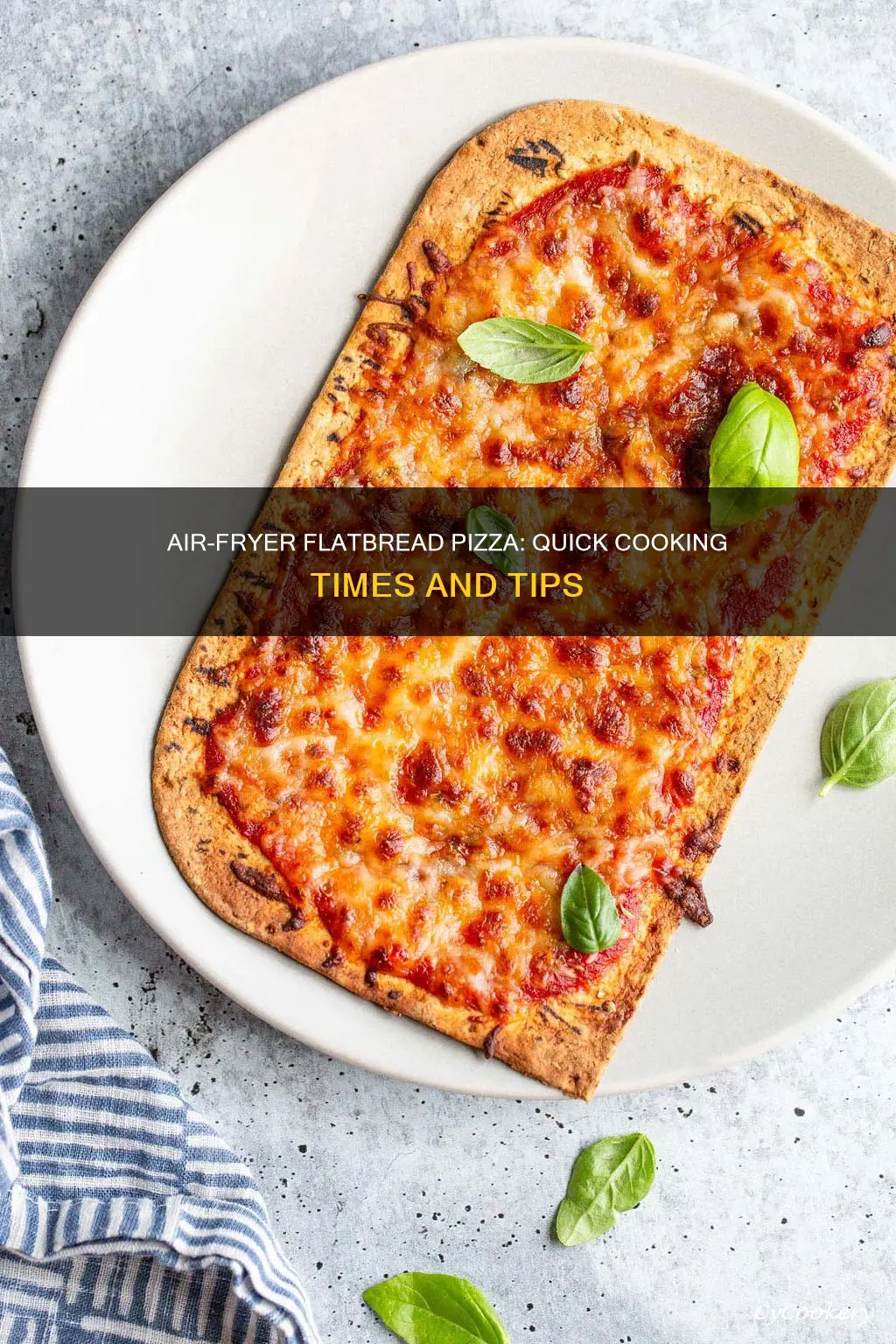 how long to cook flatbread pizza in air fryer