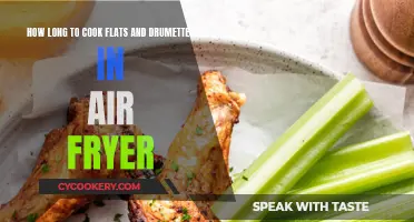 Air Fryer Chicken: Flats and Drumettes Cooking Time