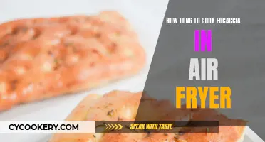 Air-Fryer Focaccia: Cooking Time Perfection