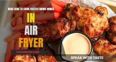 Crispy, Golden Wings: Air Fryer Cooking Time for Foster Farms Wings