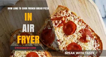 Perfectly Crispy: Air Fryer French Bread Pizza Cooking Time Guide