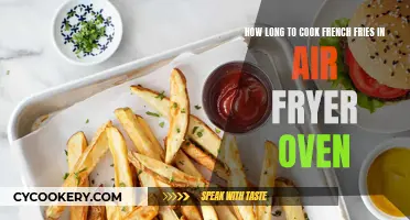 Crispy French Fries: The Ultimate Air Fryer Oven Guide