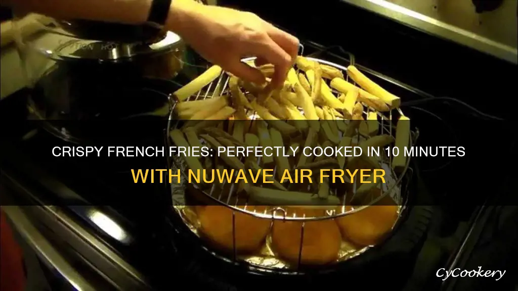 how long to cook french fries in nuwave air fryer