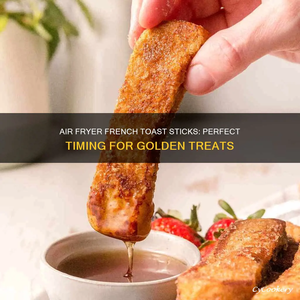 how long to cook french toast sticks air fryer