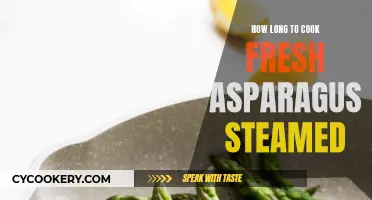 Steaming Asparagus: How Long to Cook Fresh Spears?