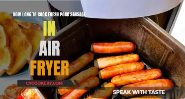 Air-Fryer Pork Sausage: Quick, Crispy, and Delicious!