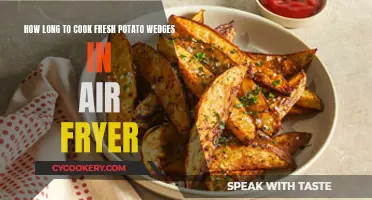 Crispy Potato Wedges: Air Fryer Cooking Time Guide