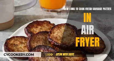 Air Fryer Sausage Patties: Perfectly Cooked in 10 Minutes!