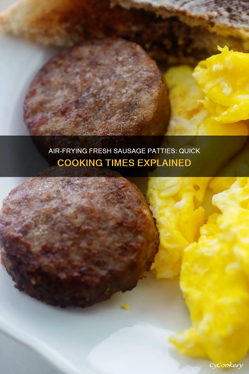 how long to cook fresh sausage patties in air fryer