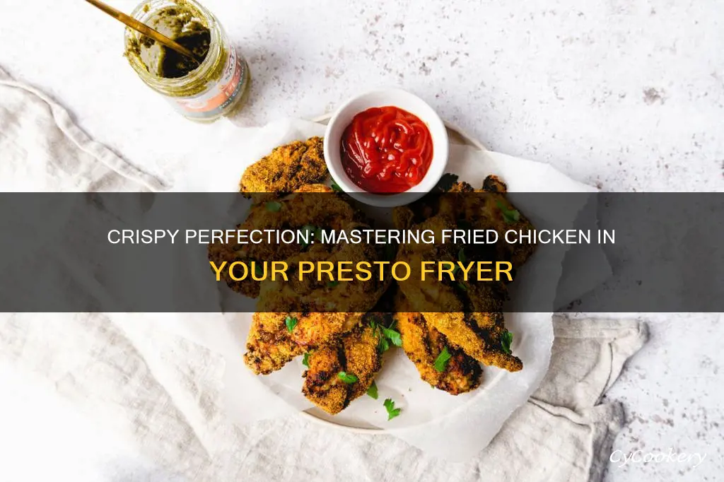 how long to cook fried chicken in presto fryer