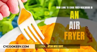 Crispy, Golden Fried Macaroni: Air Fryer Cooking Time Guide