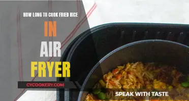 Perfectly Crispy Fried Rice: Air Fryer Cooking Time Guide