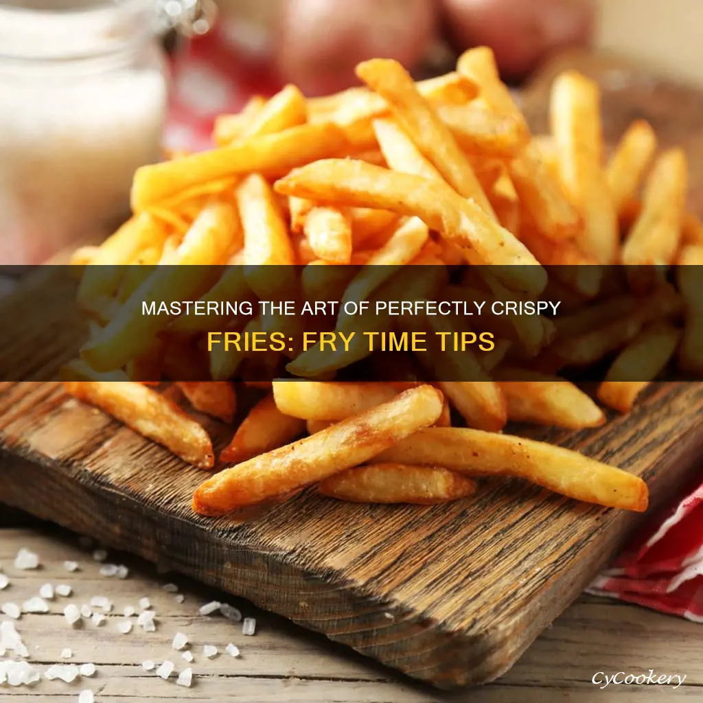 how long to cook fries in a fryer