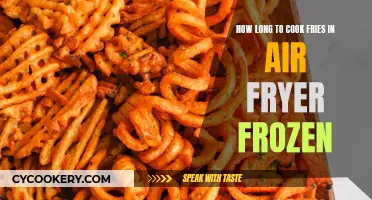 Crispy, Perfectly Cooked Fries: Air Fryer Frozen Time Guide