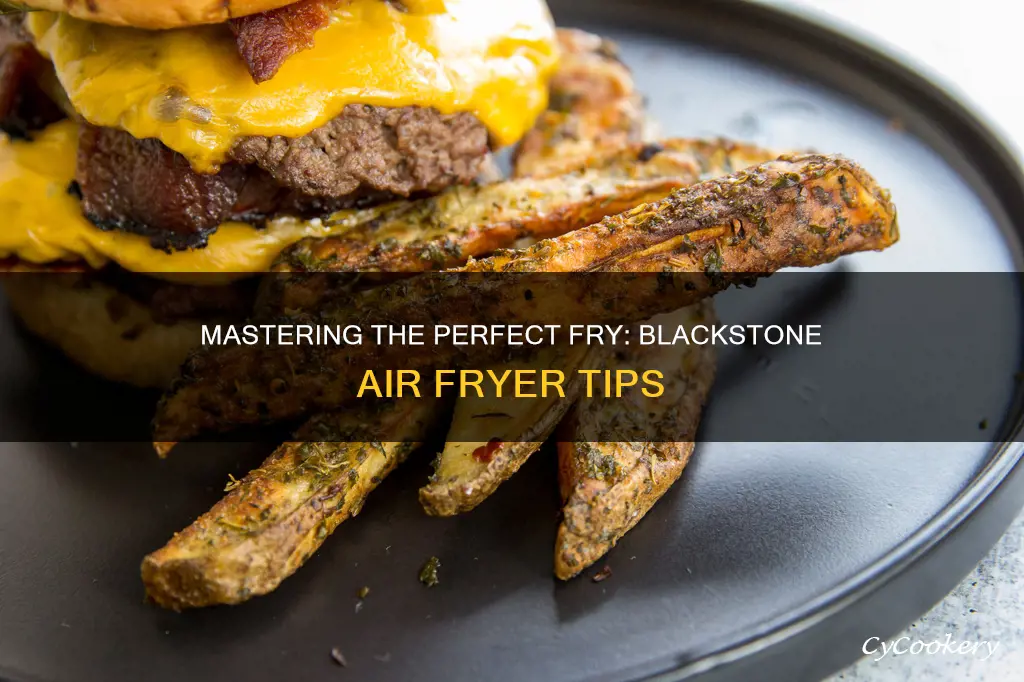 how long to cook fries in blackstone air fryer