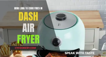 Crispy Fries: Quick & Easy Air Fryer Cooking Time Guide