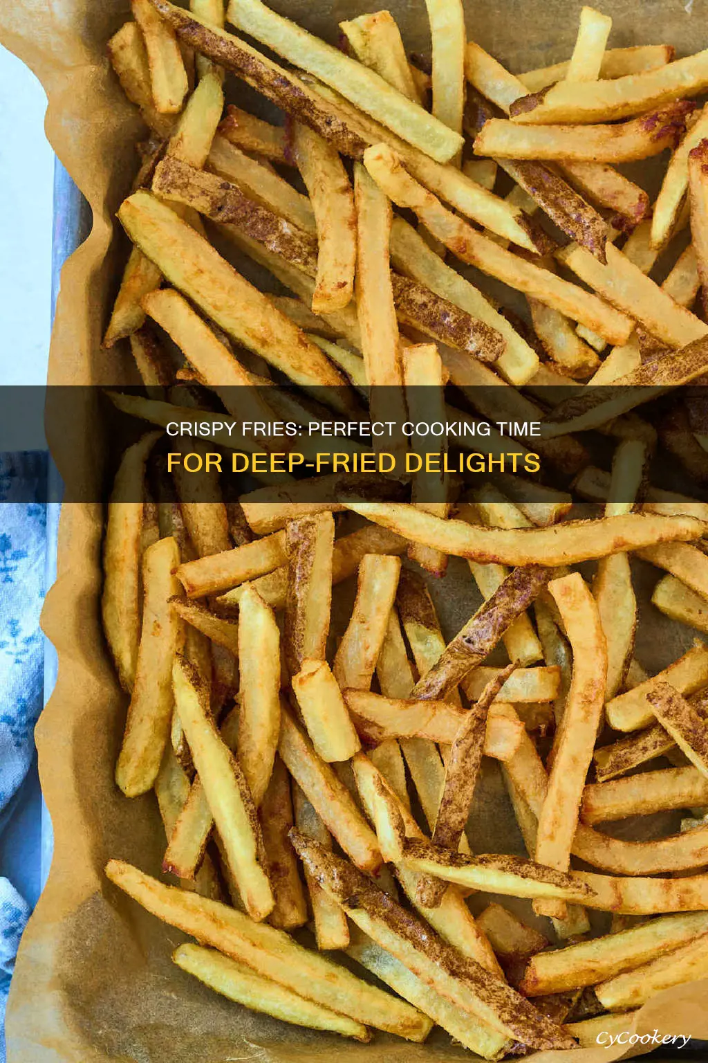 how long to cook fries in deep fryer at 375