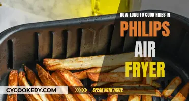 Crispy, Golden Fries: Philips Air Fryer Cooking Time Guide