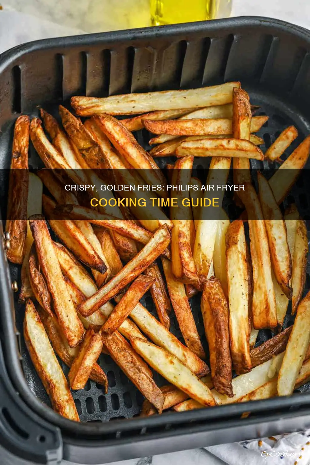 how long to cook fries in philips air fryer