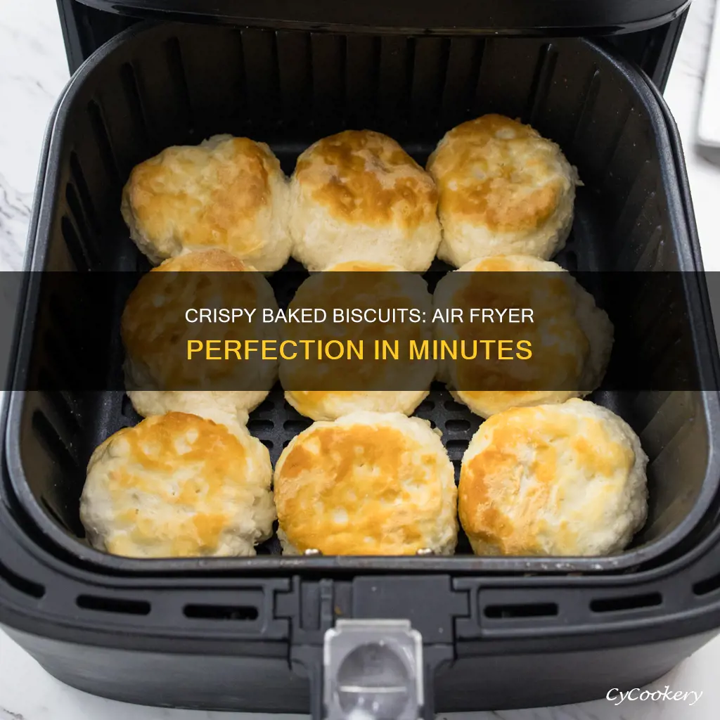 how long to cook frozen biscuits in an air fryer