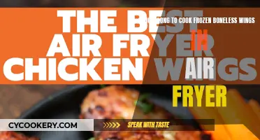 Crispy, Golden Wings: Air Fryer Cooking Time for Frozen Boneless Wings