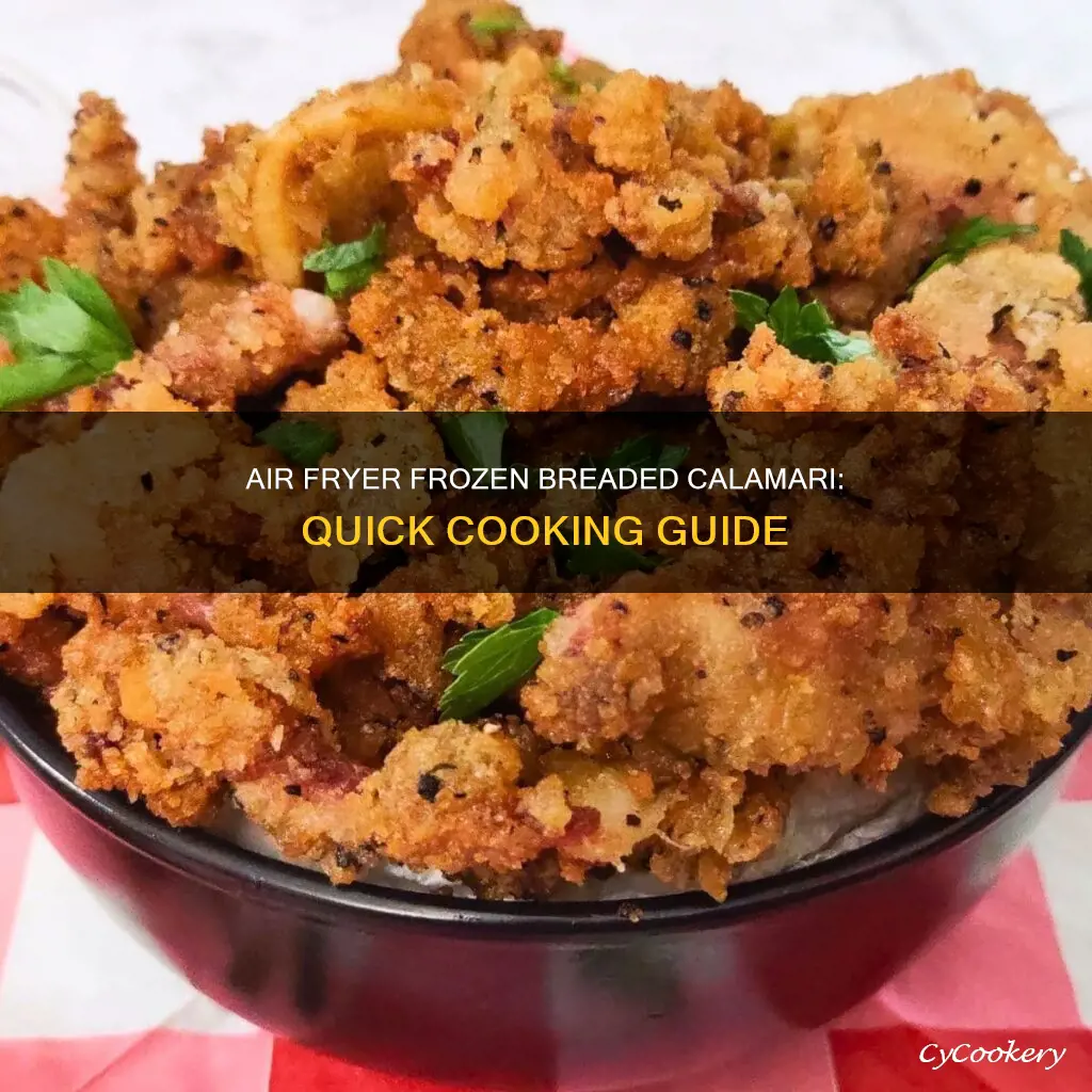 how long to cook frozen breaded calamari in air fryer