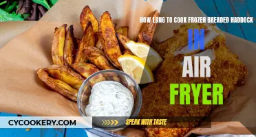 Perfectly Crispy: Air Fryer Frozen Breaded Haddock in 12 Minutes