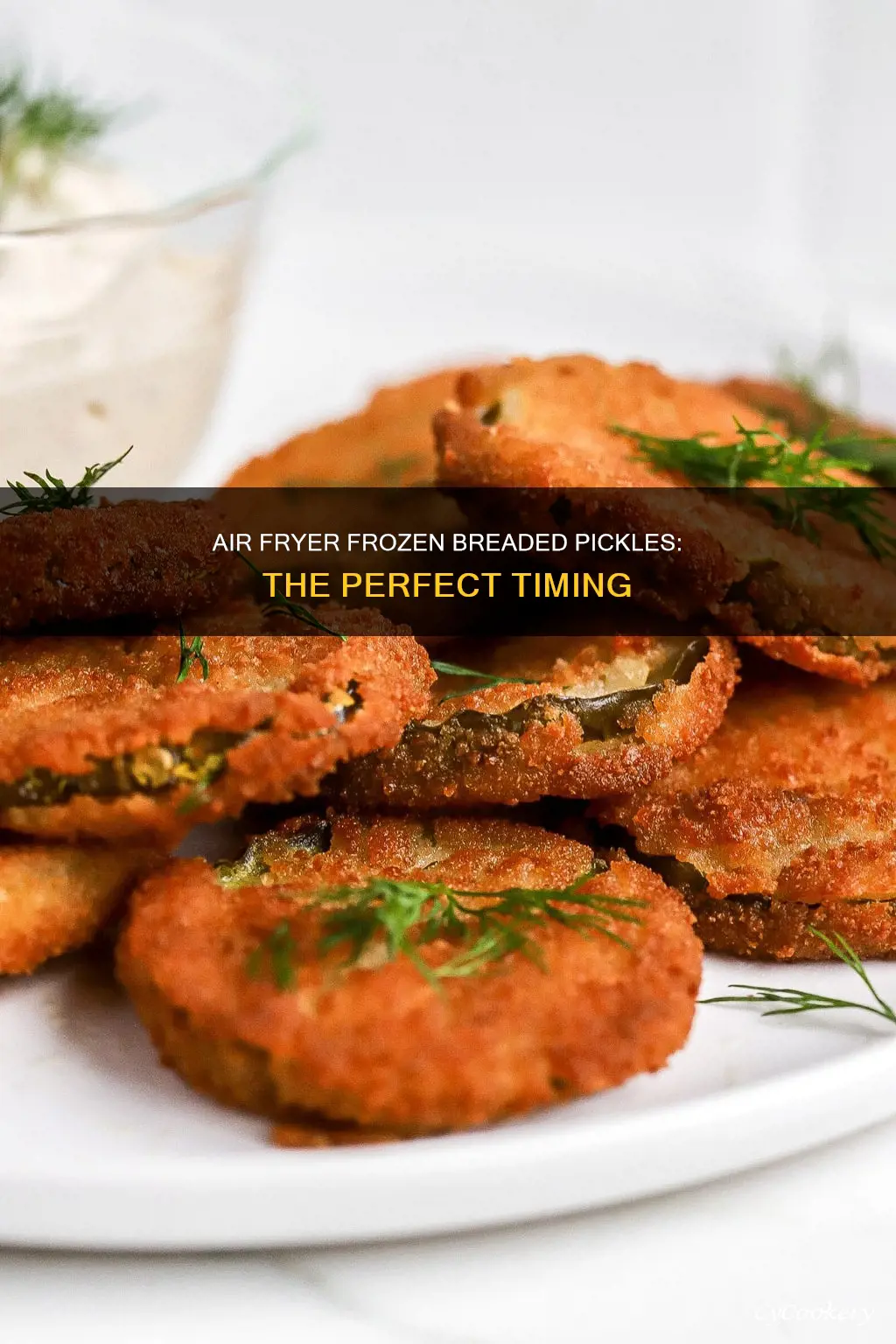 how long to cook frozen breaded pickles in air fryer