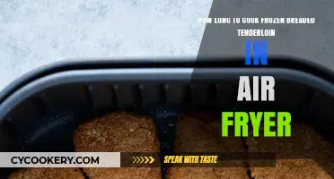 Crispy Tenderloin: Air Fryer Cooking Time for Frozen Breaded Delight