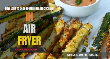Air Fryer Frozen Breaded Zucchini: Quick Cooking Guide