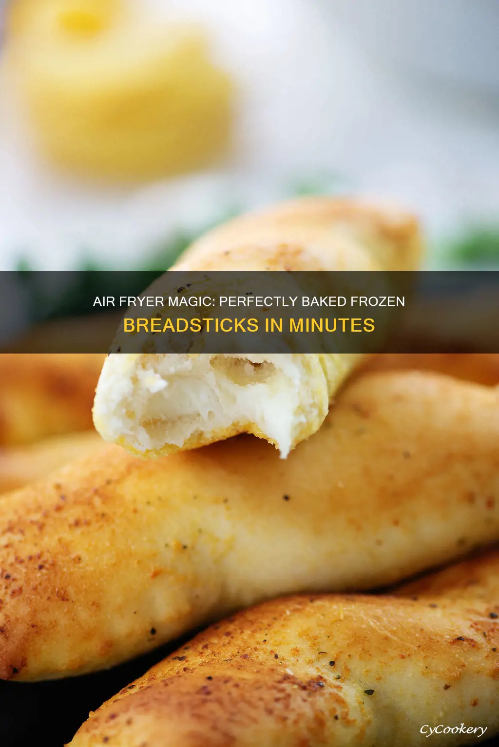 how long to cook frozen breadsticks in air fryer