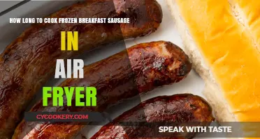 Perfectly Crispy: Air Fryer Frozen Sausage Cooking Time