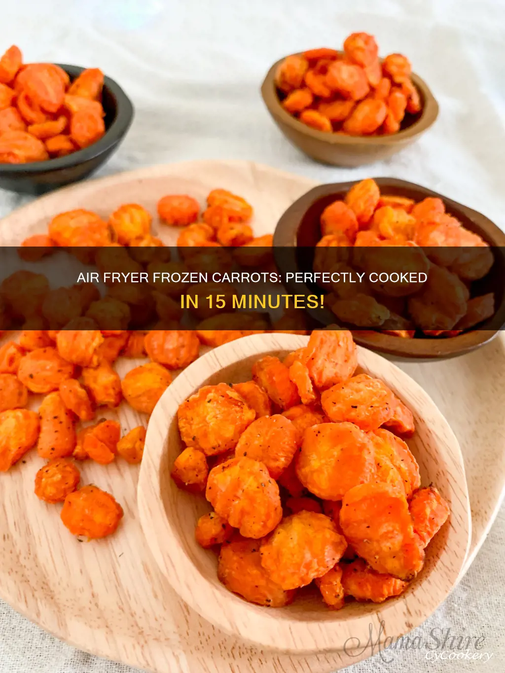 how long to cook frozen carrots in air fryer