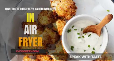 Crispy Cauliflower Bites: Air Fryer Cooking Time Guide